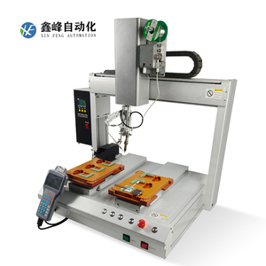 완전 자동 납땜 기계 이중 스테이션 자동 납땜 기계 PCB 보드 코드 용접 기계 자동 납땜 - Product Image 1