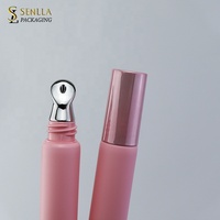 Emballage personnalisé pour gloss à lèvres en tube souple de 5 ml, 10 ml, 15 ml, finition mate ou brillante, tube en plastique imprimé à l'écran pour cosmétiques