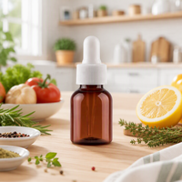 Botol Tetes Minyak Esensial PET 25ml 35ml 50ml dengan Cetakan Permukaan Matte Asal Guangdong Merek MS Model MS-17101