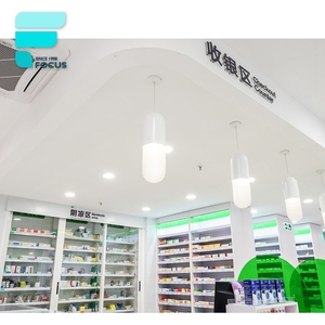 Muebles de Farmacia de diseño moderno, decoración de tienda médica única para venta de farmacia - Product Image 2