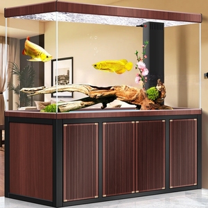 Acuario con Bombas de Agua, Fondo de Vidrio Ultra Blanco, Filtración, Drenaje con un Clic, Control Remoto, Rectangular - Product Image 3