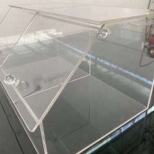 Hộp đựng kẹo acrylic cao cấp tùy chỉnh có nắp, chống bụi, dùng cho siêu thị, hộp đựng kẹo acrylic trong suốt lớn kèm muỗng xúc - Product Image 5