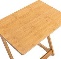Combohome Z-Shape Multi-Functional Furniture End Bed Side Laptop Desk Table basse en bambou pour le salon