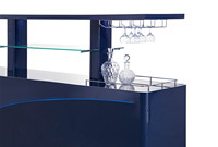 Armoire de bar automatique de luxe de haute technologie avec ascenseur motorisé et éclairage LED Armoire de buffet élévatrice Unité de bar intelligente innovante