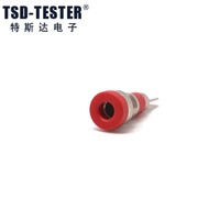4MM 24A Nickelé Panneau Socket Binding Post 4mm Banana Plug Socket