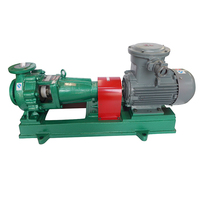 Pompe centrifuge chimique à acide portable, capacité de 30 l, fluoroboîte doublure ih