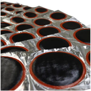 Parche de Goma Natural de 25 mm para Reparación de Neumáticos de Bicicleta de Montaña, Color Naranja - Product Image 4