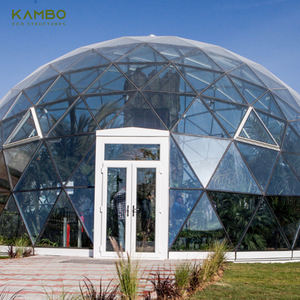 Fabrika fiyatı ile Glamping oteller için Kambo açık Geodesic Dome kabarcık evi - Product Image 4