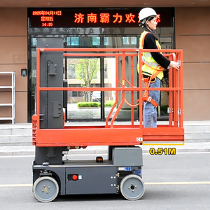 Передвижная телескопическая воздушная Рабочая платформа, электрические Гидравлические самоходные вертикальные мачтовые подъемники - Product Image 2