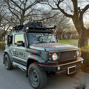 สำหรับ Suzuki Jimny JB64 JB74 2019-2025 ชุดแต่งกันชนหน้า สปลิตเตอร์ ดิฟฟิวเซอร์ สปอยเลอร์  ชุดแต่งมุมกันชน  อะไหล่ตกแต่ง  อะไหล่แต่งรถ - Product Image 4