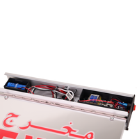 Panneau de sortie LED acrylique répertorié UL en arabe