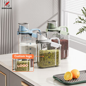 Organizador de Arroz para Cocina XinHang con Sello de Junta de Silicona, Contenedor de Plástico de Grado Alimenticio para Granos, Organizador de Alimentos Secos de Alta Capacidad - Product Image 2