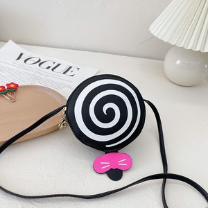 Nouveau Sac à Main pour Enfants en Cuir PU Écologique et Durable, Sac à Bandoulière Mignon Motif Sucette pour Fille, Petit Sac Cadeau à Petite Capacité et Prix Abordable - Product Image 5