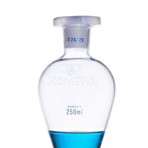 Corong dudukan kaca laboratorium kongtai manufaktur Tiongkok 500ml pemisah corong kaca industri - Product Image 6