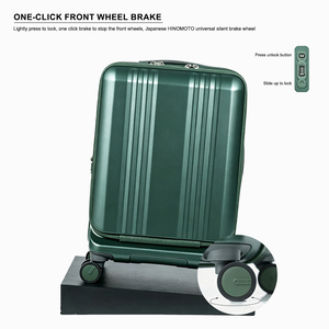 Valise de <span class=keywords><strong>voyage</strong></span> d'affaires légère à ouverture frontale 26 pouces, roues à frein, serrure TSA, accès rapide - Offre Spéciale - Product Image 2