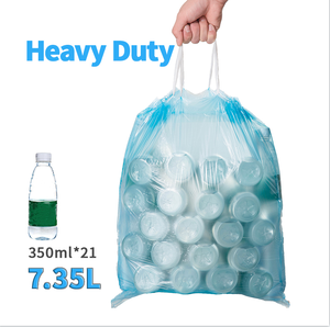 Sacs à ordures cuisine sac à ordures en plastique cordon sac à ordures sur rouleau - Product Image 2