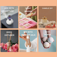 Ensemble d'huiles parfumées d'automne : Huile parfumée d'automne, Épices de citrouille, Cannelle, Cidre de pomme, Vanille, Sucre pour diffuseur, bougie, savon, bombe de bain, DIY