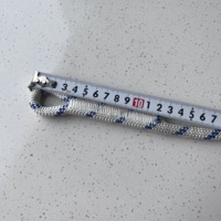 Cordon Prusik en nylon de 9 mm, boucle Prusik pré-cousue œil-à-œil 12KN pour l'escalade et le sauvetage