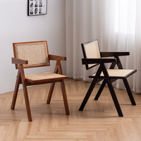 Chandigarh Style scandinave loisirs chaise arrière Style journal pour bureau à domicile Restaurant affaires salle à manger jeu de société