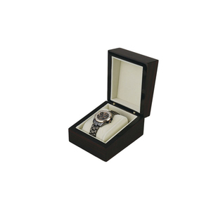 Caja de Exhibición para Relojes DS DSO-1007 de Madera Maciza Cuadrada Hecha a Mano de Alta Calidad y Ecológica con Logotipo Estampado en Caliente - Product Image 4