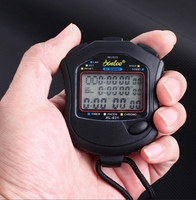 YIZHI XL-031 Stopwatch Elektronik Portabel Multifungsi 3 Baris untuk Olahraga Renang Lari Kecepatan Latihan Sepak Bola