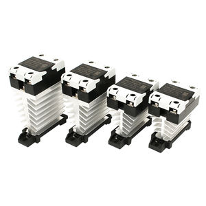 SSR с теплоотводом твердотельное реле с переходом через нуль 10A 25A 40A 60A 80A 100A 120A DIN рейка Однофазное DA AA DD <span class=keywords><strong>3</strong></span>-32VDC - Product Image 1