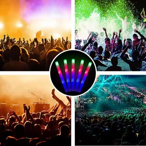 Barra de Espuma LED con Logotipo Personalizado, Fabricada en China, para Fiestas Nocturnas y Festivales de Música, 7 Colores Intermitentes - Product Image 6