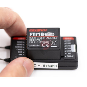FlySky FTr10 <span class=keywords><strong>2</strong></span>,4G 10CH <span class=keywords><strong>AFHDS</strong></span> 3 RC-Empfänger Unterstützt I-BUS/S-BUS/PPM-Ausgang für RC-Drohnen - Product Image 2