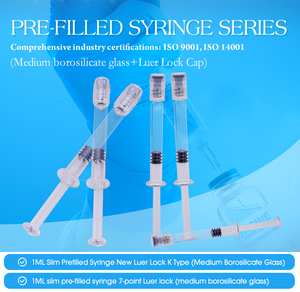 <span class=keywords><strong>Prix</strong></span> d'usine Iso9001 seringue en verre borosilicaté seringue de distillat préremplie durable pour l'utilisation de distillat - Product Image 2