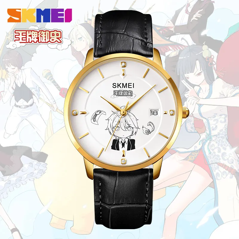 Oem تصميم شعار skmei 1831 reloj pulsera جولة التوقيت التسجيل ساعة كوارتز الرجال النساء الفضة ساعة اليد