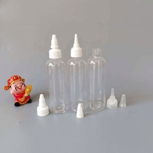 Bouteilles en plastique transparent à embout pointu de 20/30/50/100 ml, petites bouteilles à presser pour peinture aquarelle - Product Image 1