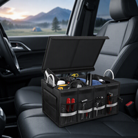 Nouvel Organisateur de Coffre de Voiture en Polyester de Luxe, Portable, Grande Capacité, Boîte de Rangement Pliable