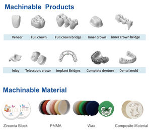 Fresatrice Dentale a 4 Assi per Lavorazioni a Umido, Centro di Lavorazione Dentale, Sistema di Fresatura per Laboratorio Odontoiatrico - Product Image 2