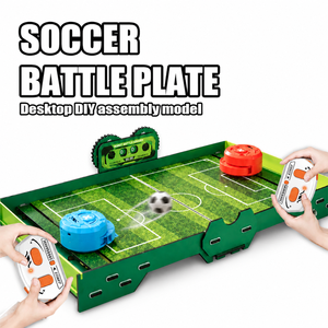 MILI DIY Kit di Montaggio Robot da Calcio Telecomandato 2.4G, Gioco di Calcio Interattivo da Tavolo per 2 Giocatori - Product Image 1