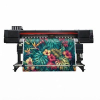 Dua Mesin Cetak Eco Solvent Outdoor I3200 Heads 1.8m, Printer Inkjet Presisi Tinggi untuk Industri Kemasan