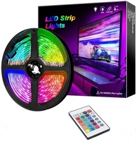 Tuya Intelligentie 32FT Google Thuis Kit 5050 Rgb Alexa Muziek 10M Wifi Waterdichte Smart 12V Led Light Strip