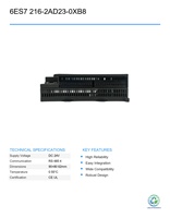 CPU Siemens 6ES7 216-2AD23-0XB8 Usada, Unidad Principal PLC Compacta 226, Controlador de Programación PLC Inteligente para Automatización Industrial