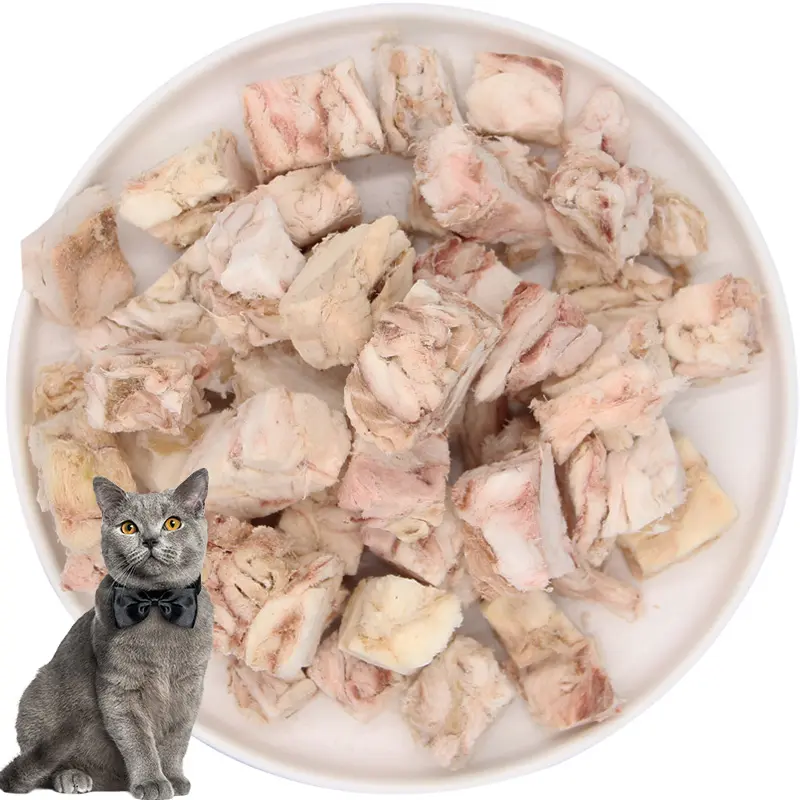 High Protein Low Fat Made with a Single Ingredient Freeze Dried Cod Fish Cubes cat dog treats