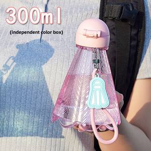 Lindo <span class=keywords><strong>Mini</strong></span> Paja Taza de Plástico Mango Nuevo Bádminton Al Aire Libre Fitness <span class=keywords><strong>Gimnasio</strong></span> Botella para Estudiantes Adultos Beber Directo Transfronterizo - Product Image 6