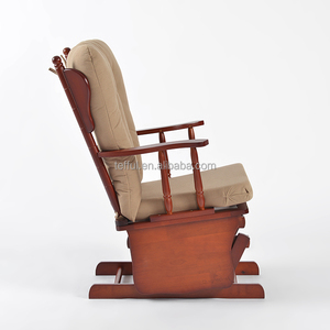 Fauteuil à bascule en bois pour bébé, mobilier de nurserie en gros, pour maman - Product Image 6
