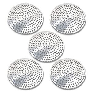 Stainless Steel Perforated Sheet <b>Drain</b> Strainer Floor <b>Drain</b> Insert Round Perforated Disc - Product Image 1