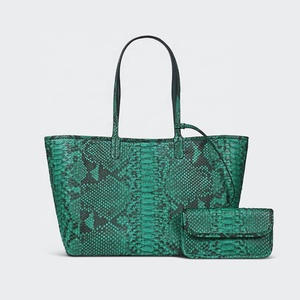 Da sang trọng Tote Túi vượt thời gian thiết kế phong cách rắn Túi <span class=keywords><strong>x</strong></span>ách tay cho phụ nữ tùy chỉnh thực hiện ví kỳ lạ túi da thương hiệu logo - Product Image 2