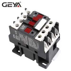 GEYA CJX2-0910 LC1D-0910 Trilho Din Elétrica AC Contator Magnético 24V 110V 220V 380V 400V 440V