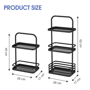 WIREKING Standing type 2tier 3 tier metal bathroom <strong>shower</strong> caddy with handle Bathroom Storage <strong>Shelving</strong> - Product Image 5