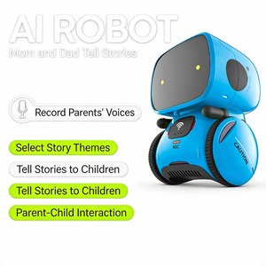 Robot Educativo Intelligente AI per Bambini con Controllo App, Display LCD, Macchina per Racconti Danzanti, Giocattolo Elettrico per l'Educazione Precoce - Product Image 6