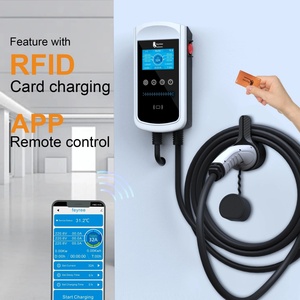 Cargador de Vehículos Eléctricos de 32A, Nuevo, GBT, Inteligente, con Aplicación WIFI, Trifásico, 22KW, Pantalla de 4.3 Pulgadas, Cargador de Pared, Estación de Carga de CA - Product Image 5