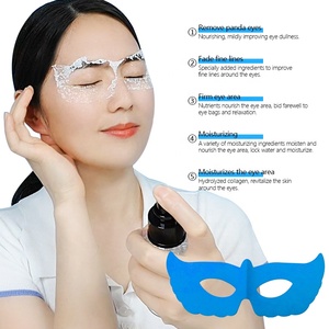 Masque Contour des Yeux Anti-Âge Végétalien Bio Marque Blanche, Forme Papillon, Masque Tissu Lifting Visage avec Film de Collagène Hydrolysé à la Centella - Product Image 3