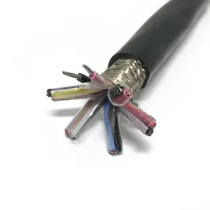 PVC insulated tinned copper shielded multiple pairs of instrument cables