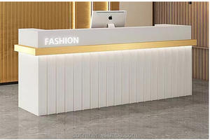 Mini pequeño pago en efectivo peluquería <span class=keywords><strong>barata</strong></span> TAMAÑO DE Hotel peluquería para tienda minorista exhibición redonda de pie Escritorio de recepción - Product Image 4