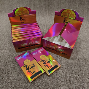 Boîte de présentation personnalisée en papier holographique laminé brillant pour miel VIP <span class=keywords><strong>King</strong></span> Honey Mix, emballage de barre de chocolat en feuille d'or pour aliments - Product Image 4